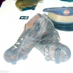 Reproducció de les botes de Marià Gonzalvo. Museu del Barça