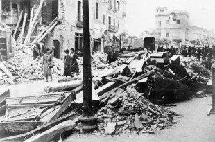 Granollers , bombardeig Guerra Civil 1938
